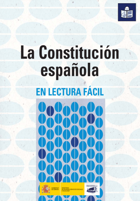 portada Constitución española en lectura fácil