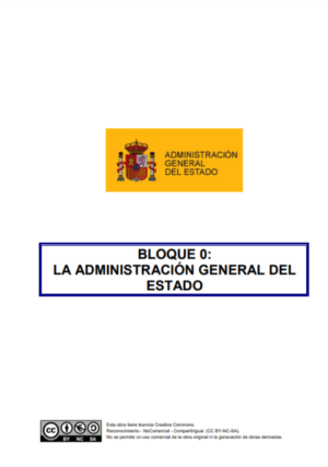 Ver Temario Oposiciones EP: Bloque 0: Administración
