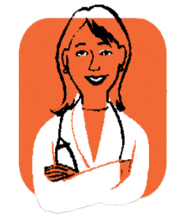ilustración doctora salud