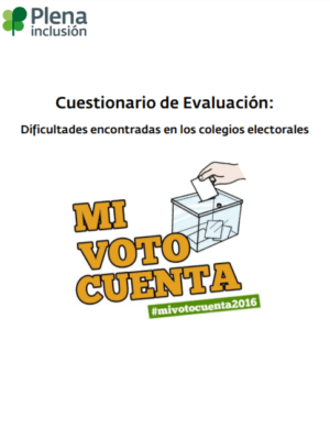 Ver Cuestionario de accesibilidad cognitiva en Colegios Electorales