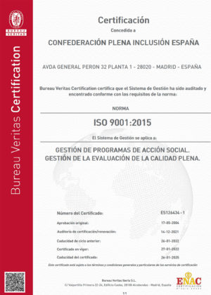 Ver Certificado Norma ISO 9001:2015