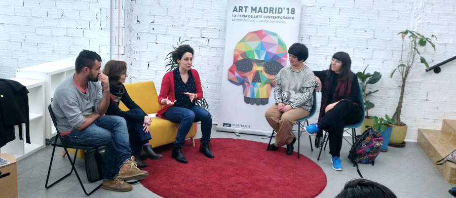 Ir a : Plena Inclusión Madrid participó en la Feria de Arte Contemporaneo ‘Art Madrid 2018’