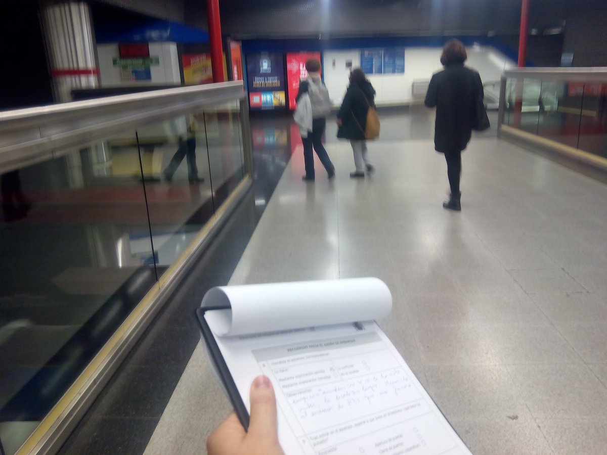 Ir a : Un estudio evalúa la accesibilidad cognitiva del metro de Madrid