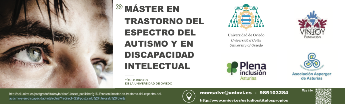 Ir a : La universidad de Oviedo impartirá un máster sobre TEA y discapacidad intelectual