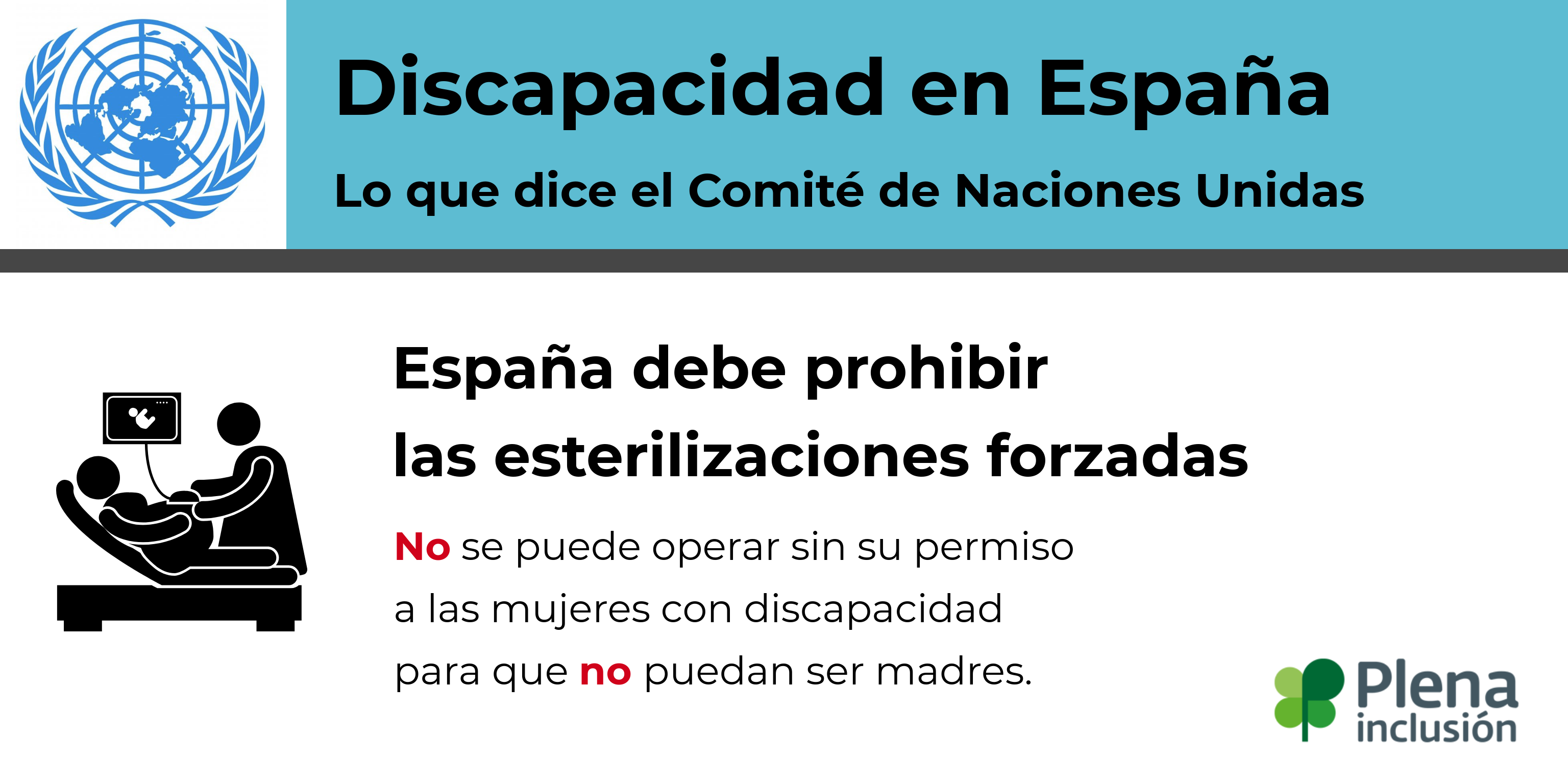 Ir a : Lo que dice el Comité: España debe prohibir las esterilizaciones forzadas