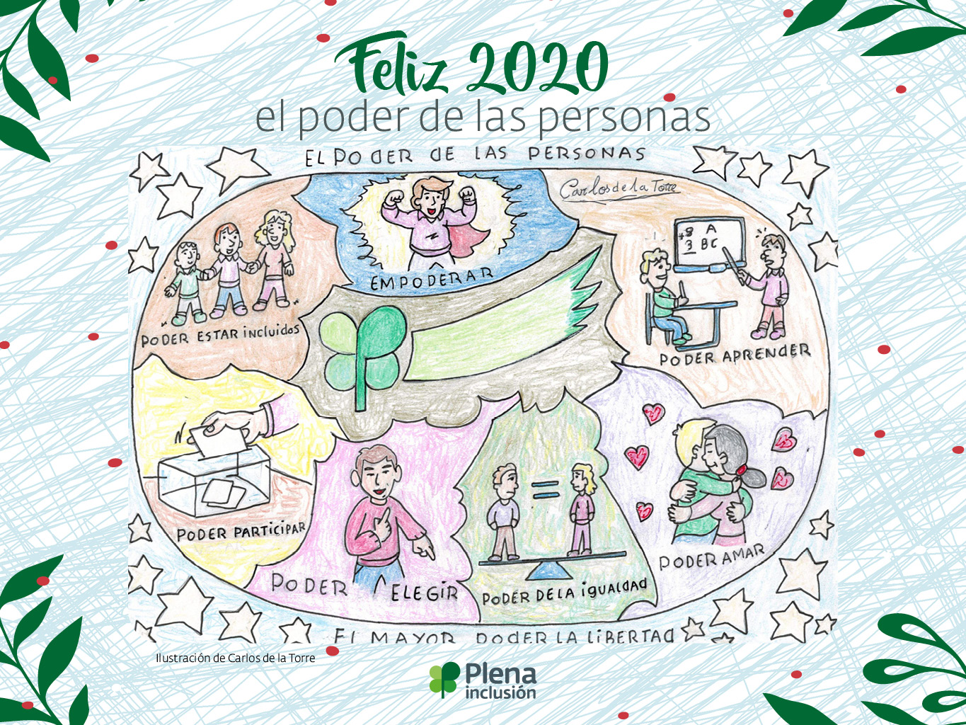 El 2020 se dibuja con “El poder de las personas” - Plena inclusión