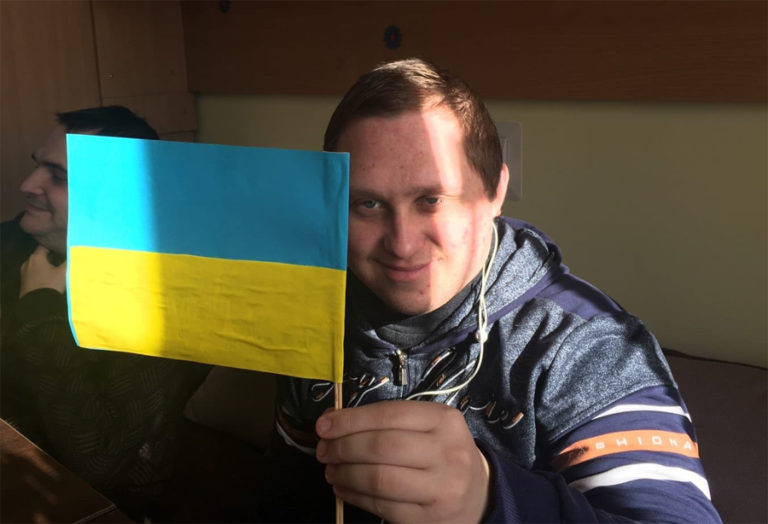 Persona con discapacidad intelectual en Ucrania