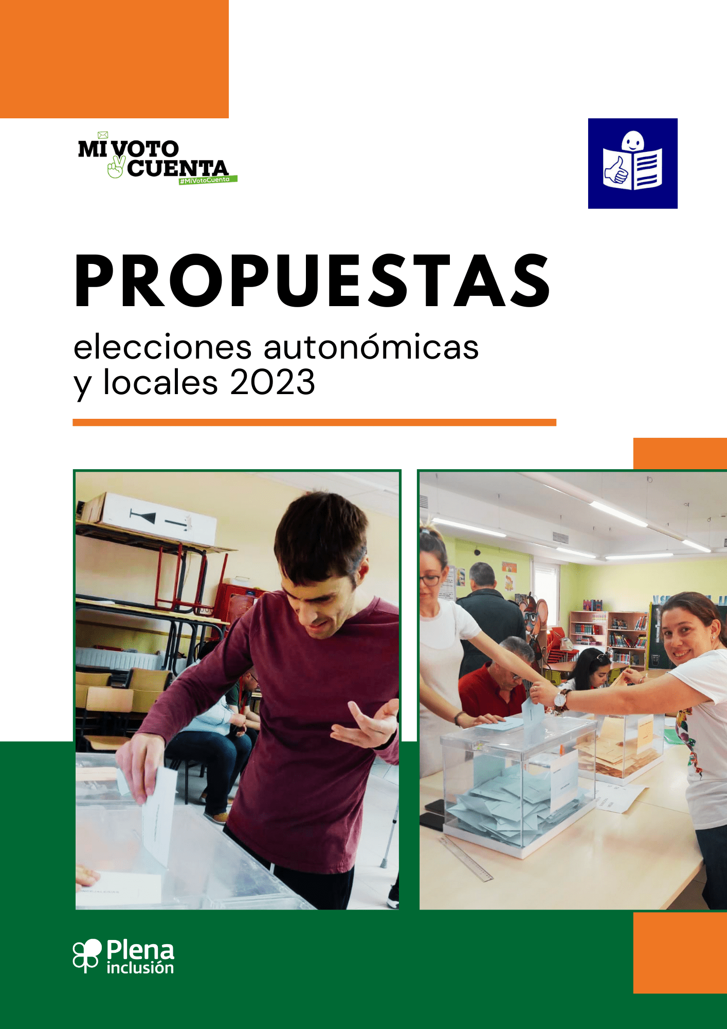 portada Propuestas elecciones locales y autonómicas 2023 lectura fácil