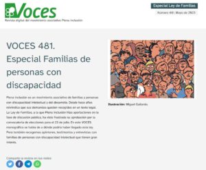 Ver VOCES 481. Especial Familias de personas con discapacidad