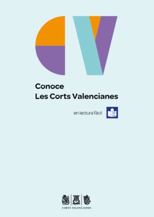 Ver Conoce Les Corts Valencianes. Castellano. Lectura fácil