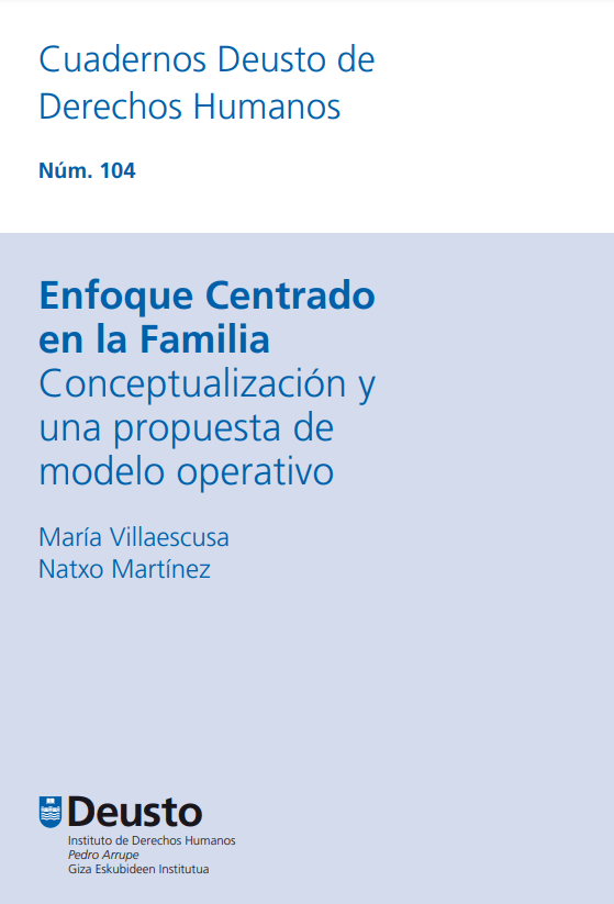 portada Enfoque Centrado en la Familia Conceptualización y una propuesta de modelo operativo