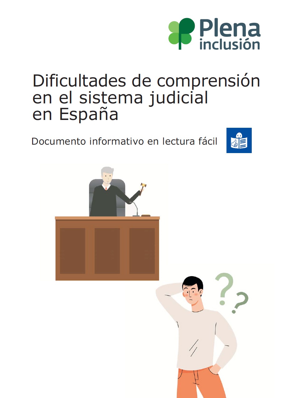 Portada Dificultades de comprensión en el sistema de justicia en España