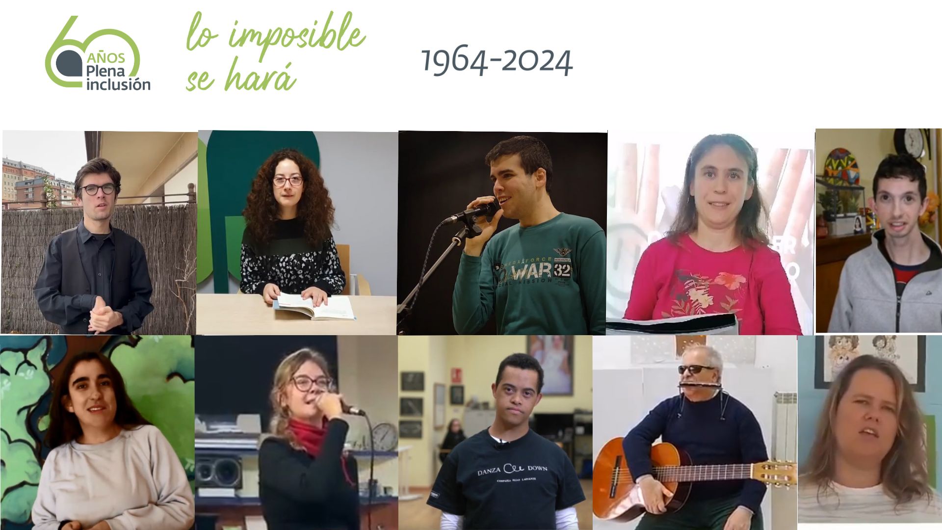 Ir a : 35 artistas con discapacidad intelectual serán protagonistas del concierto de los 60 años de Plena inclusión España