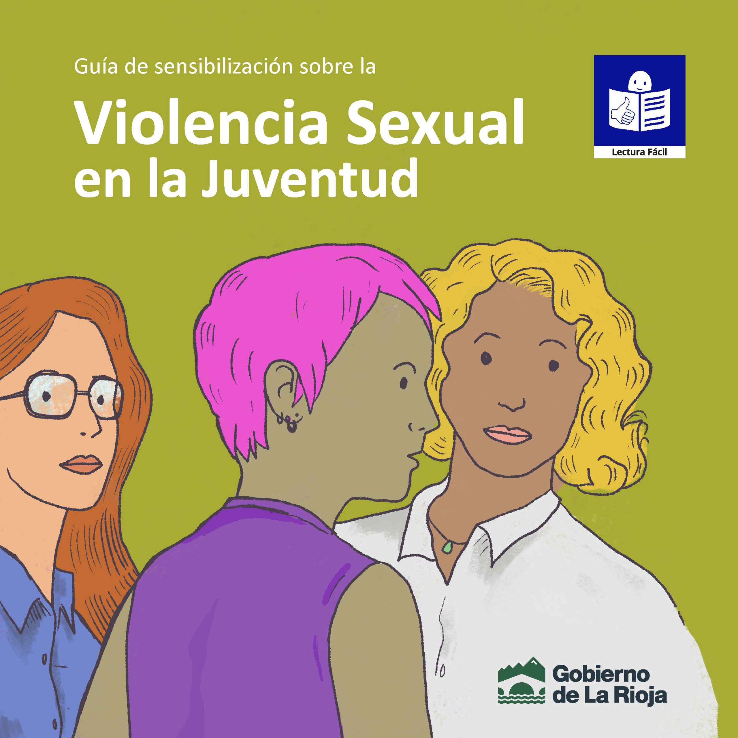 portada Gua Violencia Sexual en la Juventud plena inclusión la rioja lectura fácil
